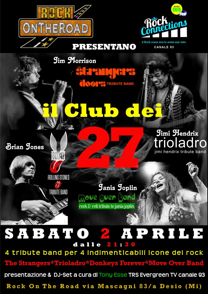 il Club dei 27 @ Rock On The Road | The STRANGERS